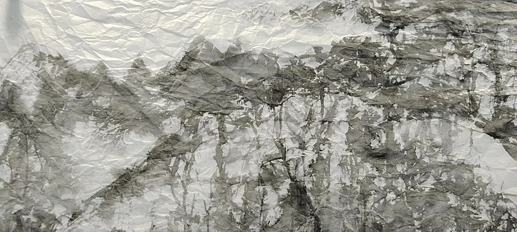 雪晴 溪山系列之六