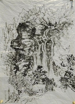 雪晴 溪山系列之四