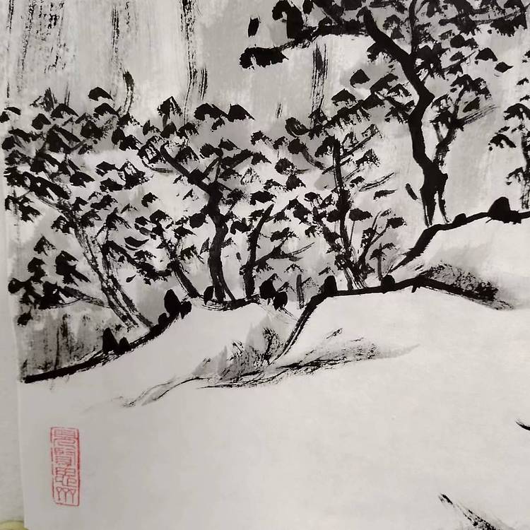 雪晴 云海