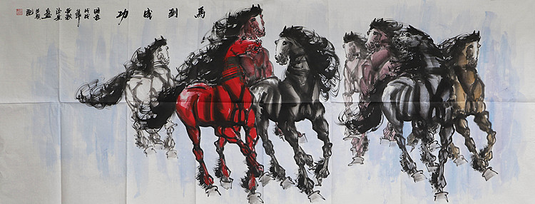 职业艺术家精品国画