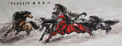 职业艺术家精品国画