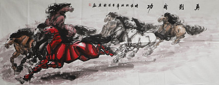 职业艺术家精品国画