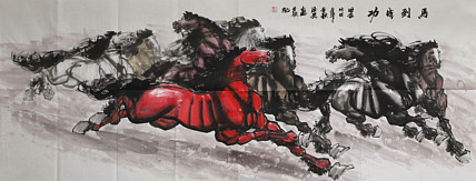 职业艺术家精品国画