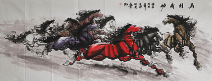 职业艺术家精品国画
