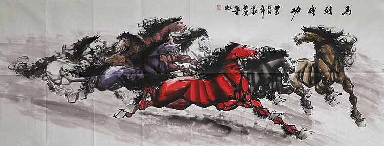 职业艺术家精品国画
