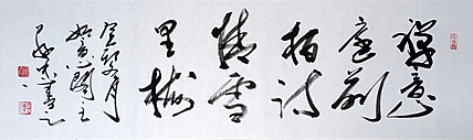 蔡磊子 国家一级美术师蔡敬忠书法精品：《禅意 诗情》