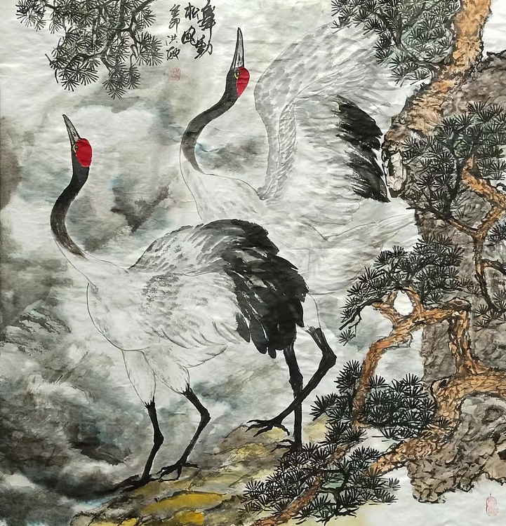 高洪敏 舞动松风
