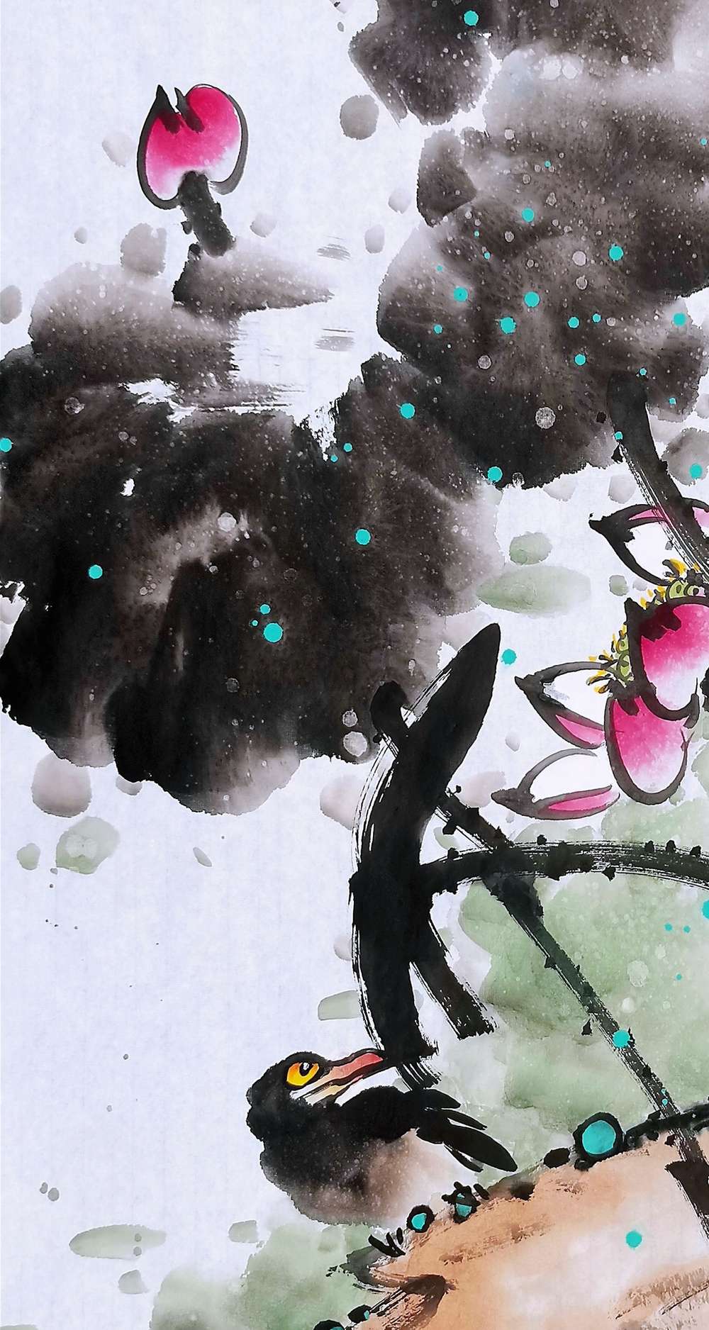 国家一级美术师,江苏省美协会员《香远图》