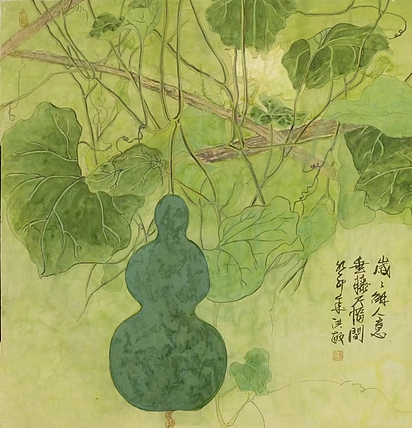高洪敏 岁岁解人意，垂藤尺幅间