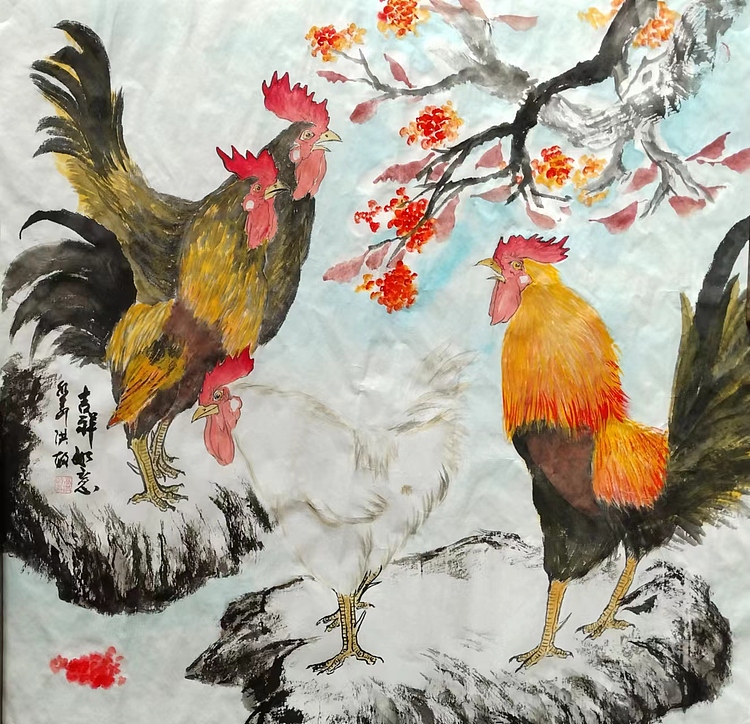 高洪敏 吉祥如意