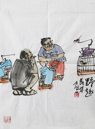 中国国家书画院会员 李茂林 精品国画