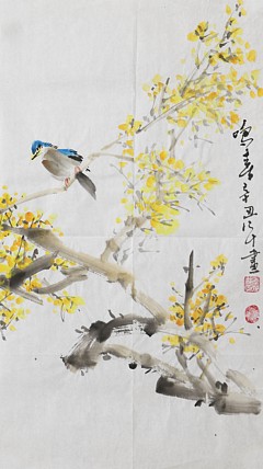 中国国家书画院会员 李茂林 精品国画