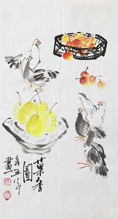 中国国家书画院会员 李茂林 精品国画