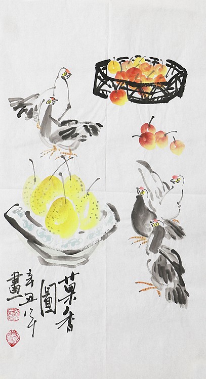 中国国家书画院会员 李茂林 精品国画