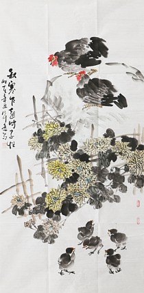 中国国家书画院会员 李茂林 精品国画