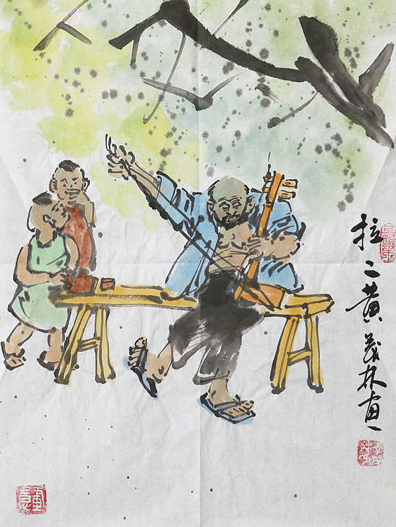 中国国家书画院会员 李茂林 精品国画