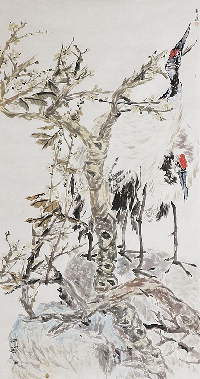 中国美术家协会会员 段东莲 国画 花鸟
