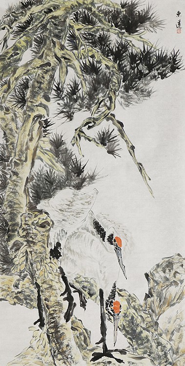 中国美术家协会会员 段东莲 国画 花鸟