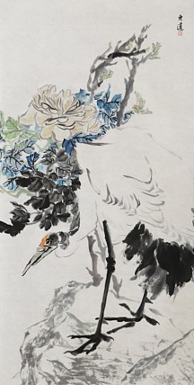 中国美术家协会会员 段东莲 国画 花鸟