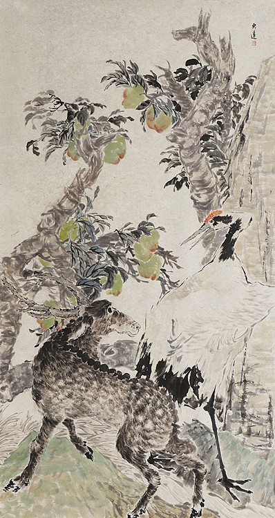 中国美术家协会会员 段东莲 国画 花鸟