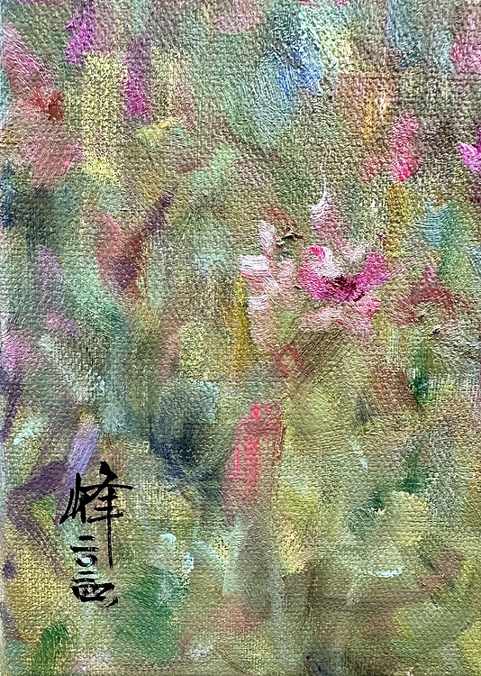 梁峰 桃园花盛开