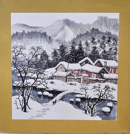 高兴 冬雪
