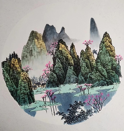 高兴 桂林山水