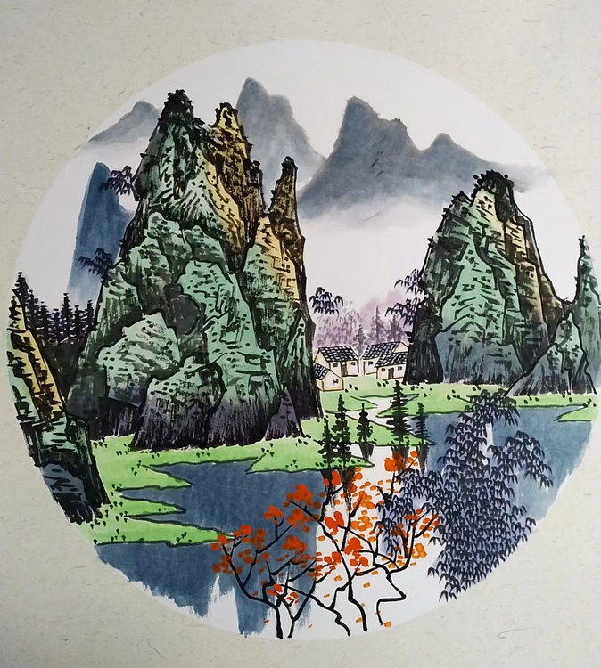 高兴 桂林山水