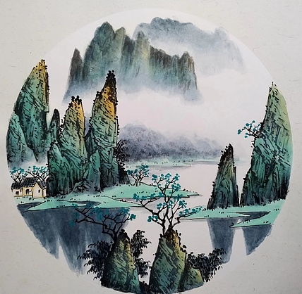 高兴 桂林山水