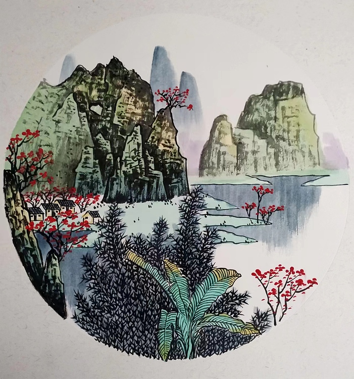 高兴 桂林山水