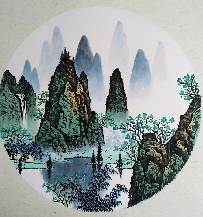 高兴 桂林山水