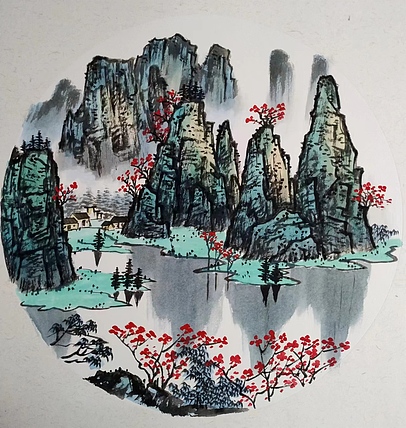 高兴 桂林山水