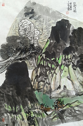 中国美协会员 刘大力 精品山水作品
