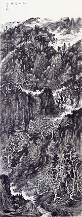 中国艺术研究院研究生院副教授 赵秦《乱山浮紫》