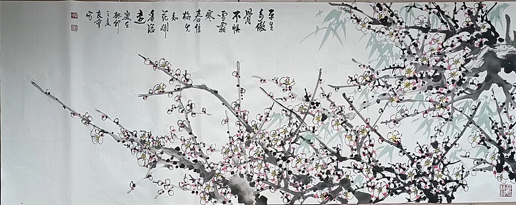 山东省美协会员 闫友会 平生多傲骨