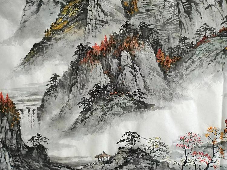 职业书画家 于恩沛 秋韵