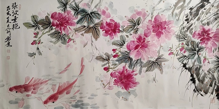 中国人民大学讲师 李乃昕 精品花鸟