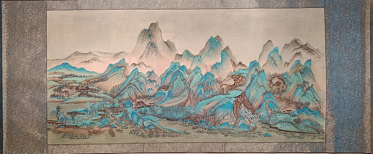 云海松涛 千里江山图之二