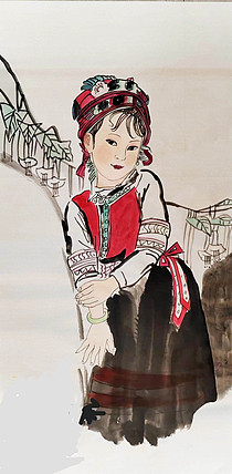 中国国画家协会理事 著名艺术家 谢长虹 精品国画作品