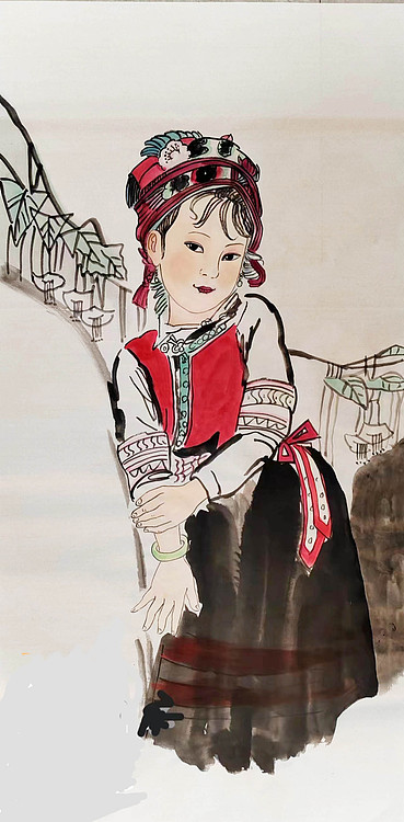 中国国画家协会理事 著名艺术家 谢长虹 精品国画作品