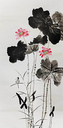 中国国画家协会理事 著名艺术家 谢长虹 精品国画作品
