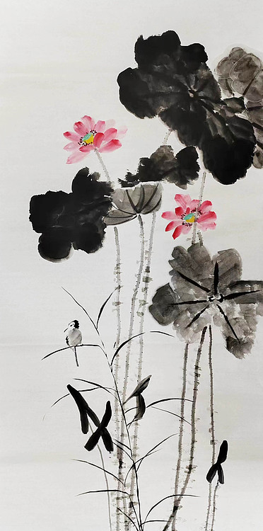 中国国画家协会理事 著名艺术家 谢长虹 精品国画作品