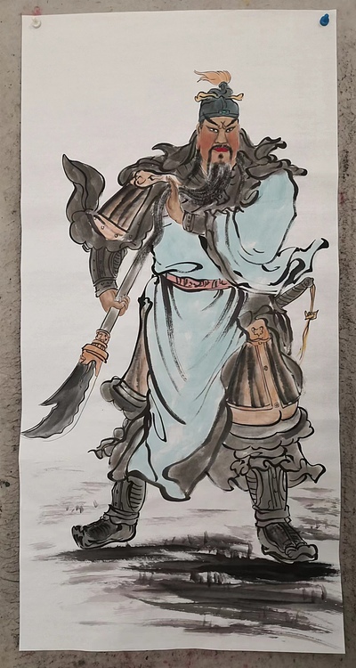 粟承志 忠义关公