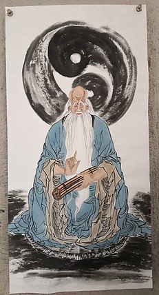 粟承志 鬼谷神像