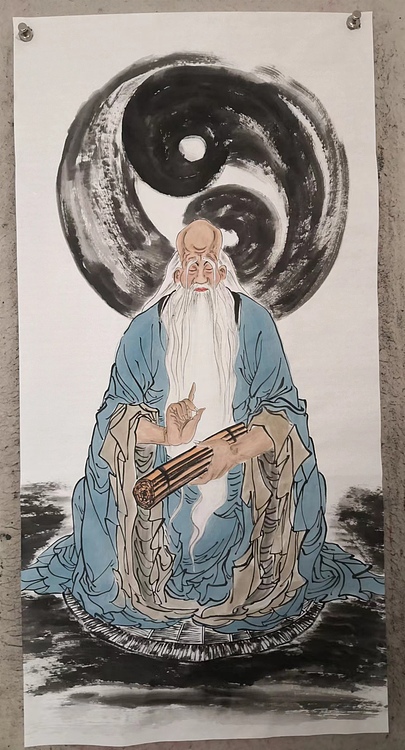 粟承志 鬼谷神像