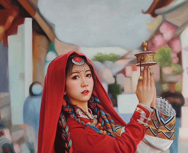 陈一茗 红衣女子