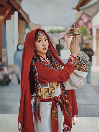 陈一茗 红衣女子
