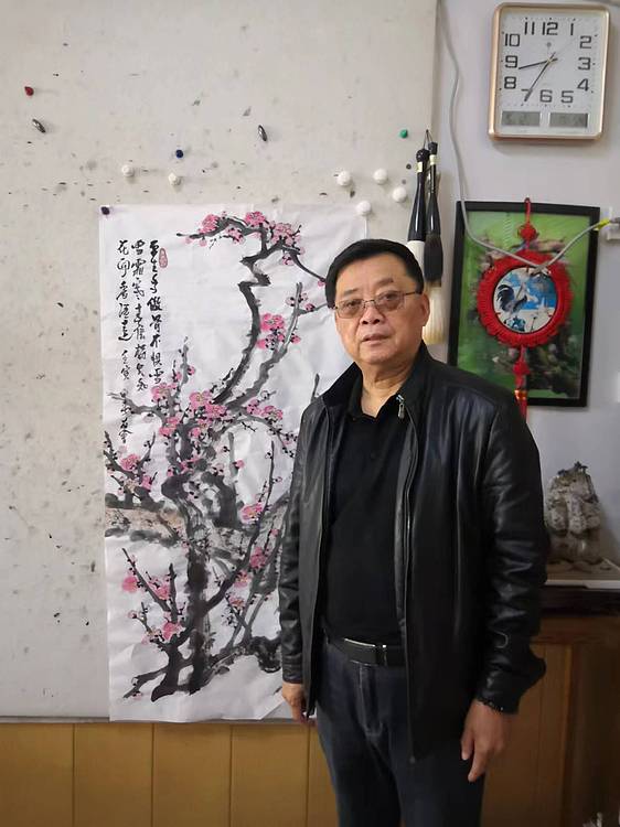 山东省美协会员 闫友会 平生多傲骨