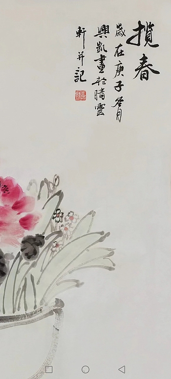 王兴凯 精品花鸟《揽春》