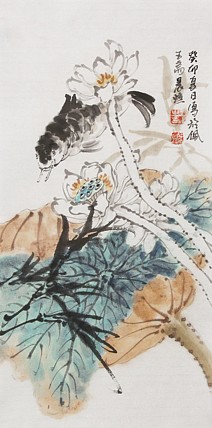 北京美术家协会会员 王鹏 精花鸟